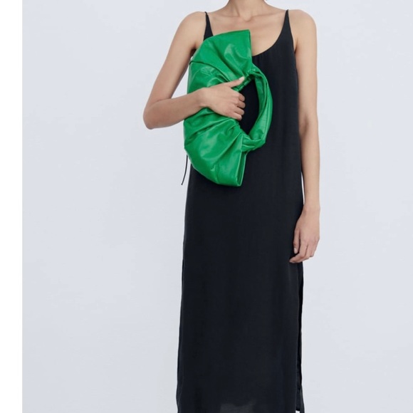 BNWT Zara MIDI Slip Dress (Size Small/Medium) - Picture 3 of 9